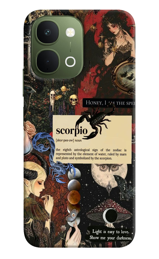 Scorpio Zodiac Vivo T5x 5G Hard Case Back Cover by Casekaro