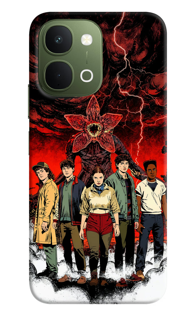 Ordinary Things Characters Vivo T5x 5G Hard Case Back Cover by Casekaro
