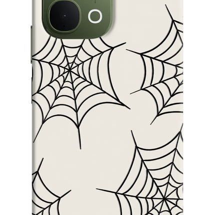 Spider Web Vivo T5x 5G Hard Case Back Cover by Casekaro