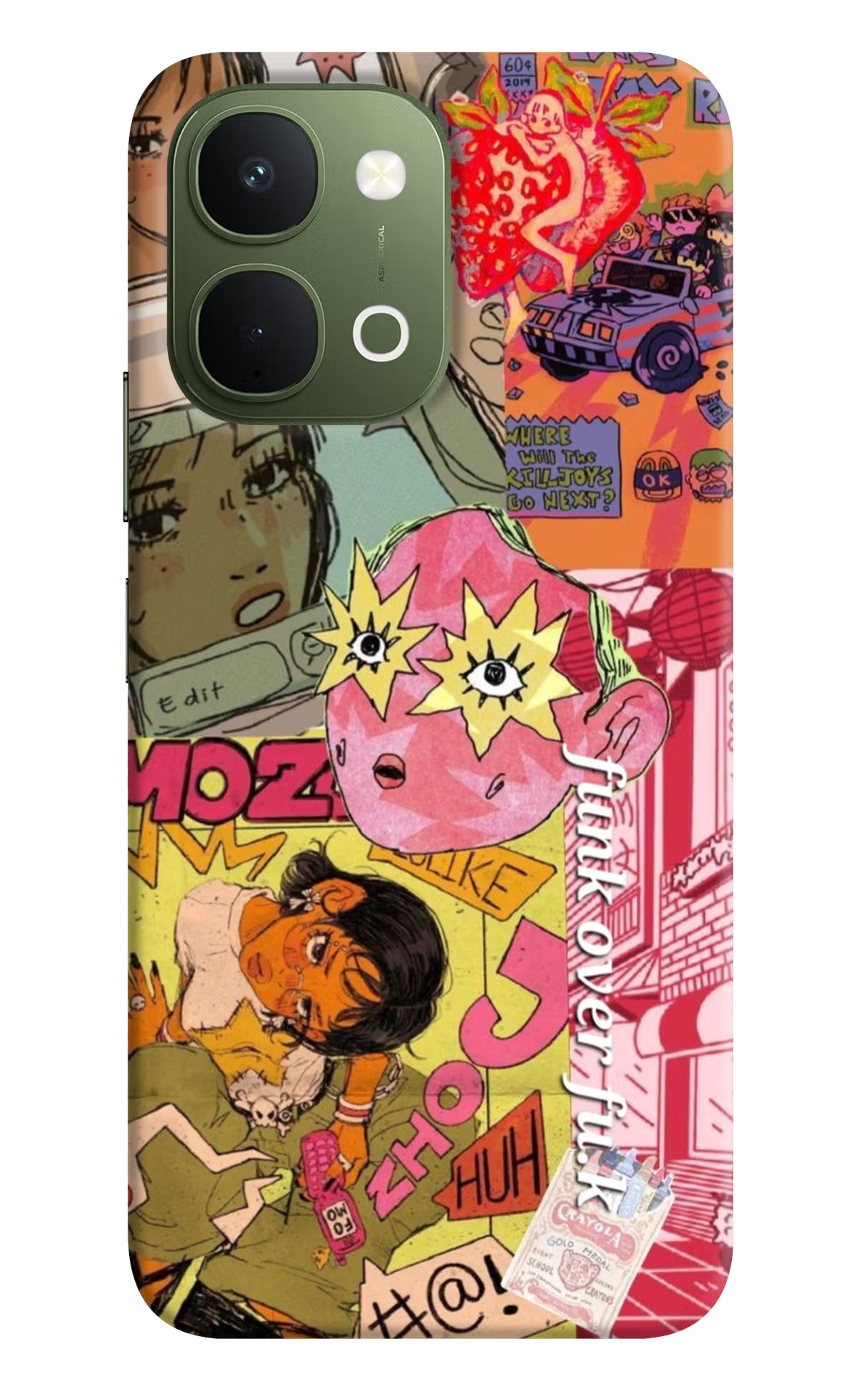 Funkover Vivo T5x 5G Back Cover