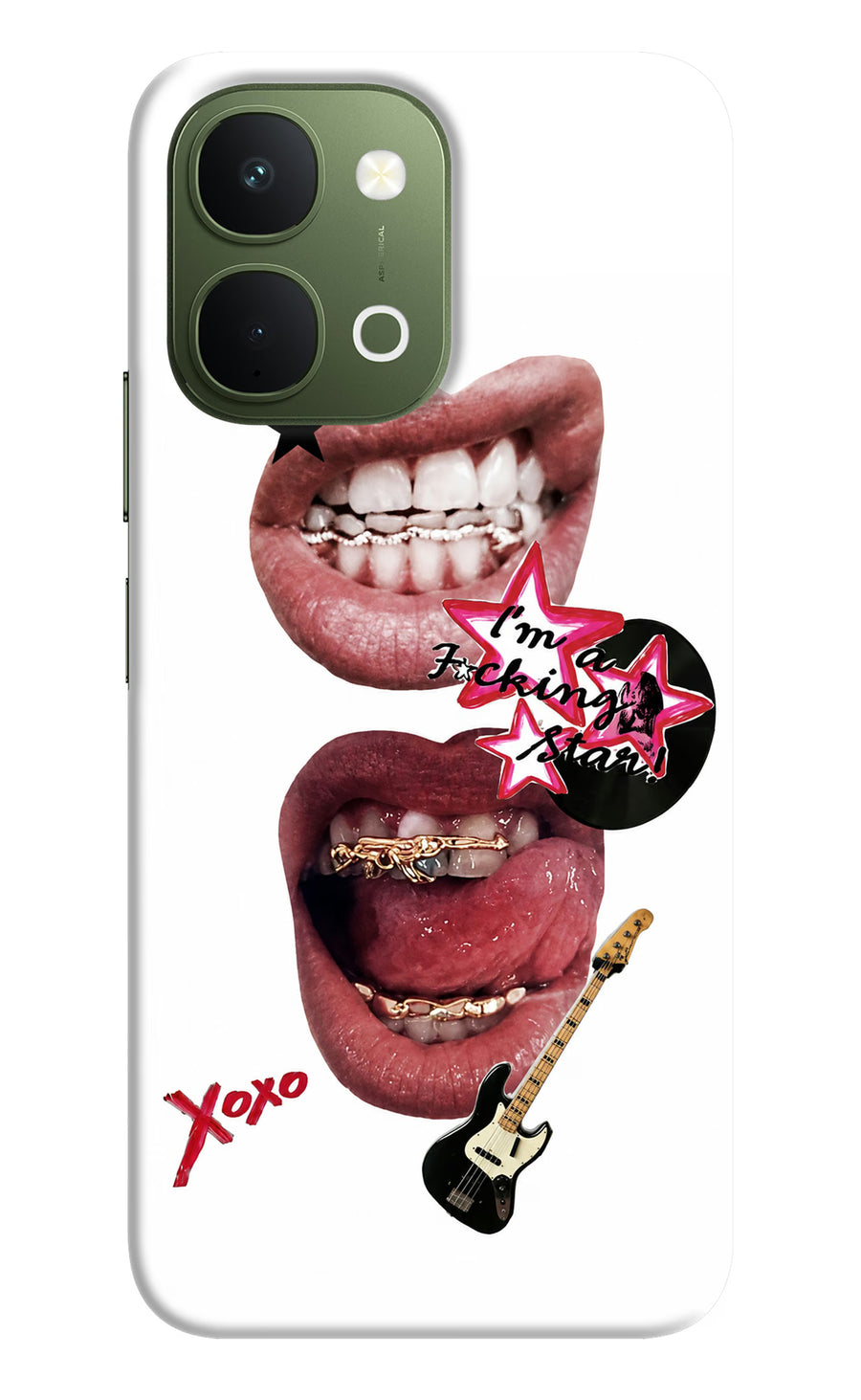 Rockstar Vivo T5x 5G Back Cover, Hard case
