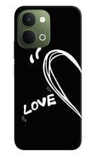 Love Line Vivo T5x 5G Hard Case Back Cover by Casekaro