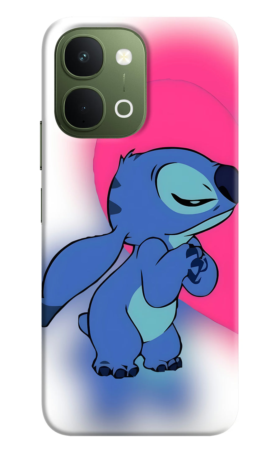 Stitch Hug Vivo T5x 5G Back Cover, Hard case