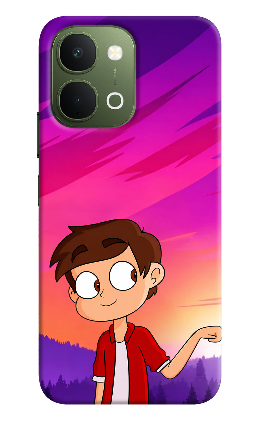 Marco Sunset Vivo T5x 5G Back Cover, Hard case