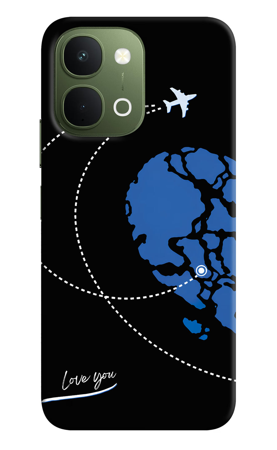 Love Orbit Vivo T5x 5G Back Cover, Hard case