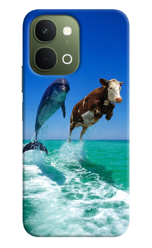 Dolphin vs Cow Vivo T5x 5G Back Cover