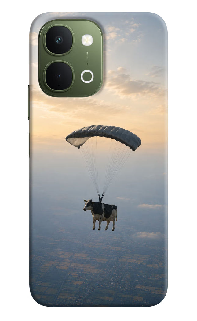 Skydiving Cow Vivo T5x 5G Back Cover