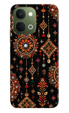 Boho Noir Vivo T5x 5G Hard Case Back Cover by Casekaro