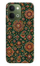 Green Pataka Vivo T5x 5G Hard Case Back Cover by Casekaro