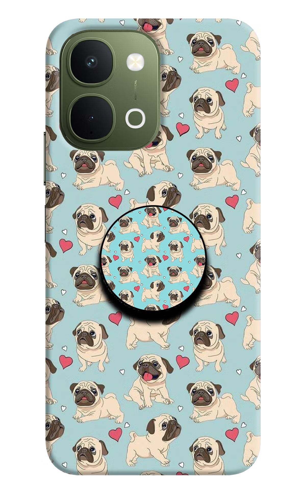Pug Dog Vivo T5x 5G Pop Case