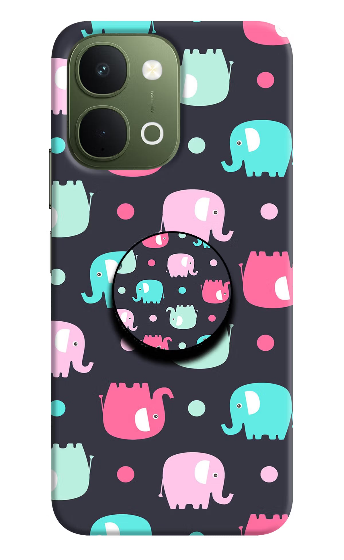 Baby Elephants Vivo T5x 5G Pop Case