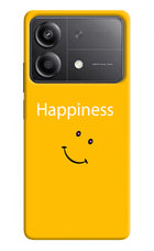 Happiness With Smiley Poco X6 Neo Back Cover
