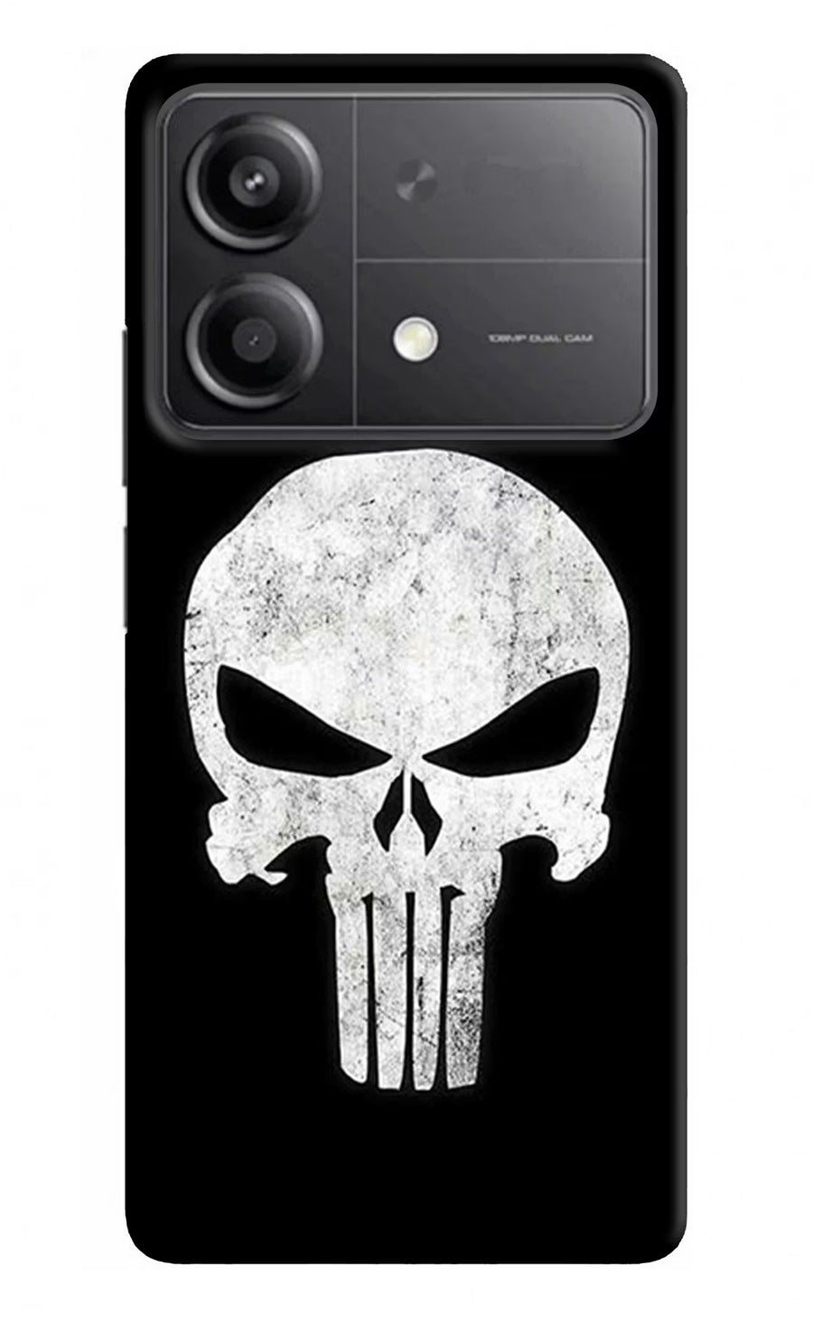 Punisher Skull Poco X6 Neo Back Cover, Hard case