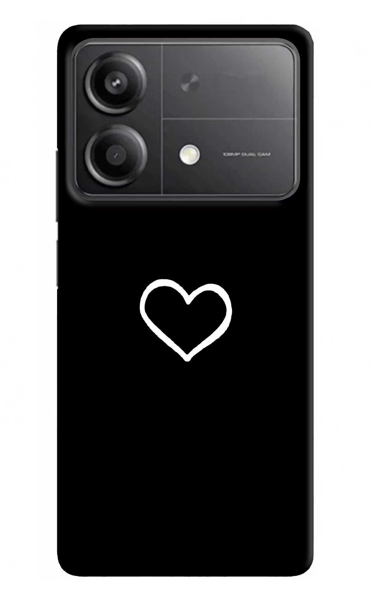 Heart Poco X6 Neo Back Cover