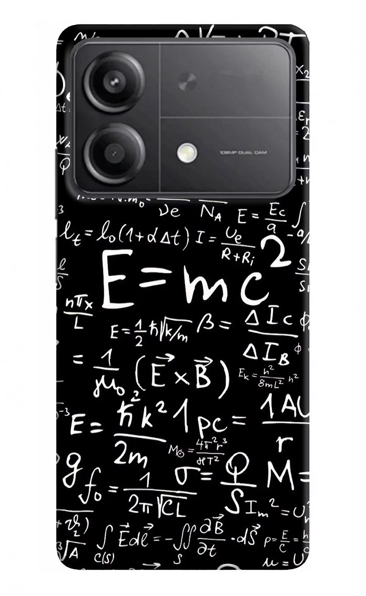 Physics Formula Poco X6 Neo Back Cover