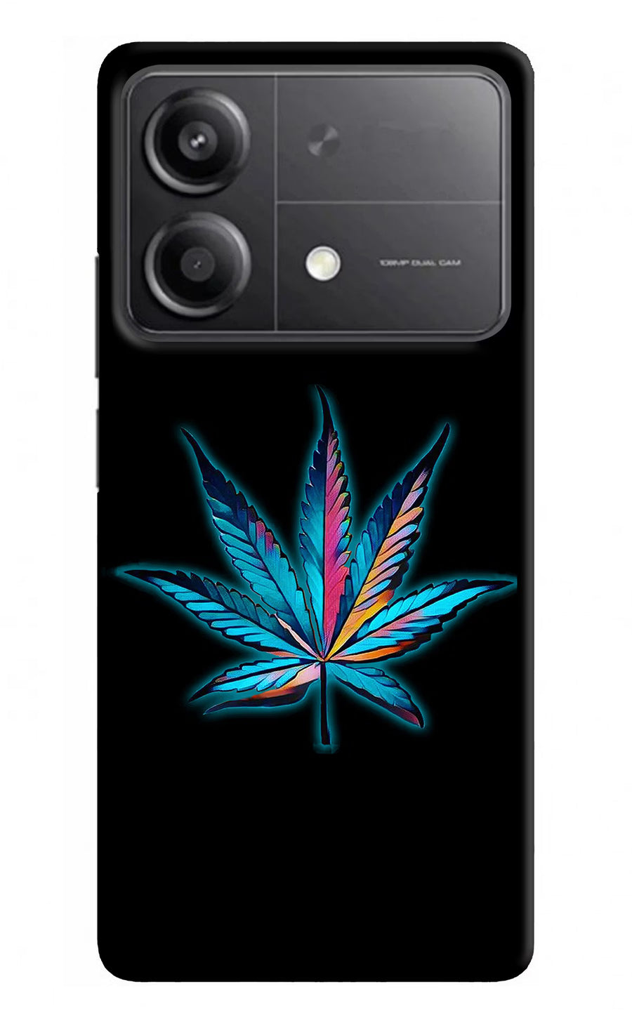 Weed Poco X6 Neo Back Cover, Hard case