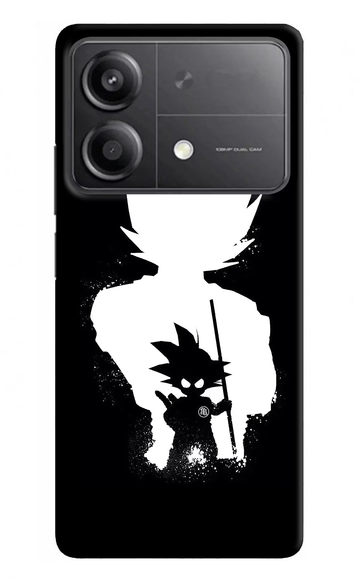 Goku Shadow Poco X6 Neo Back Cover