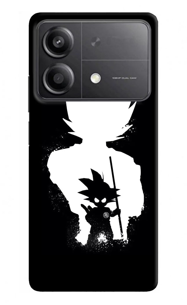 Goku Shadow Poco X6 Neo Back Cover