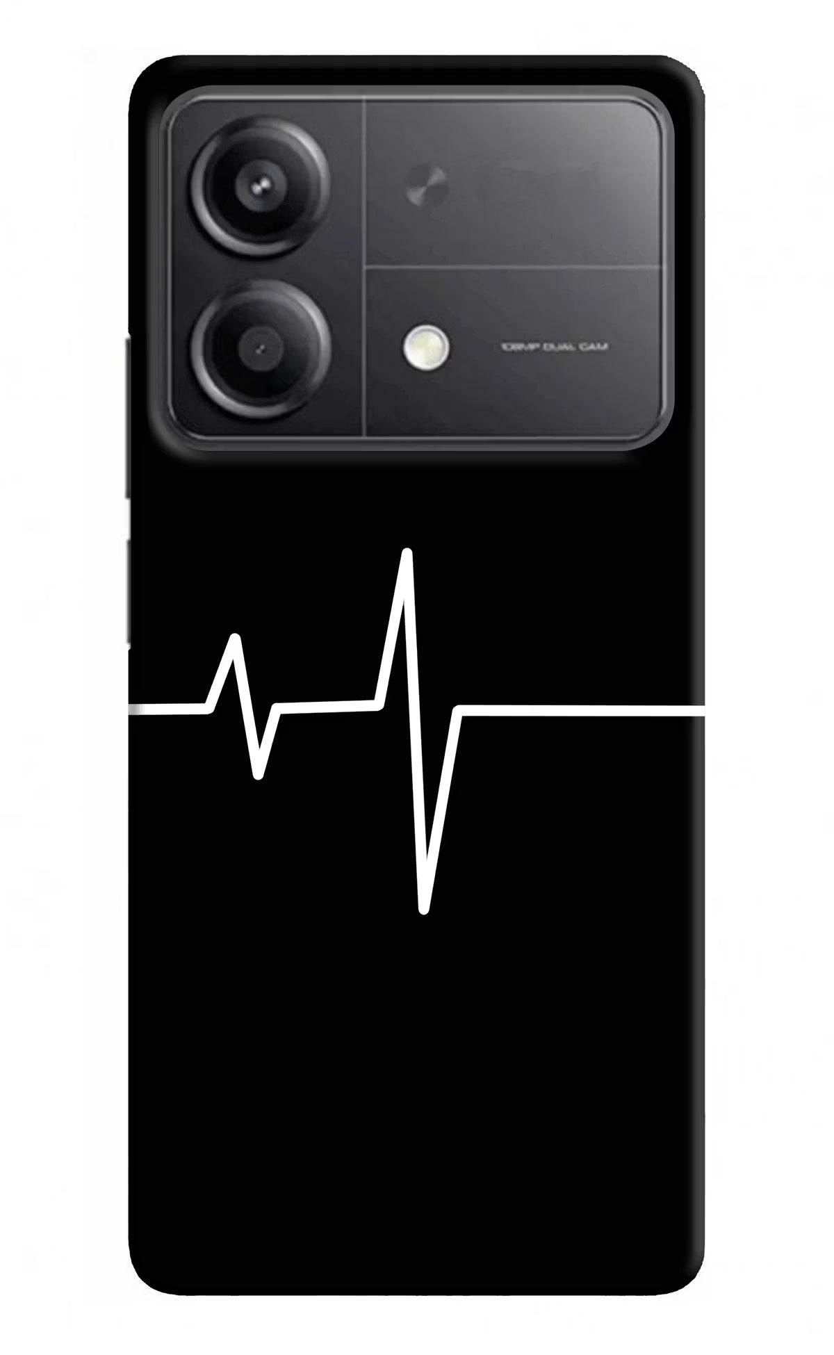 Heart Beats Poco X6 Neo Back Cover