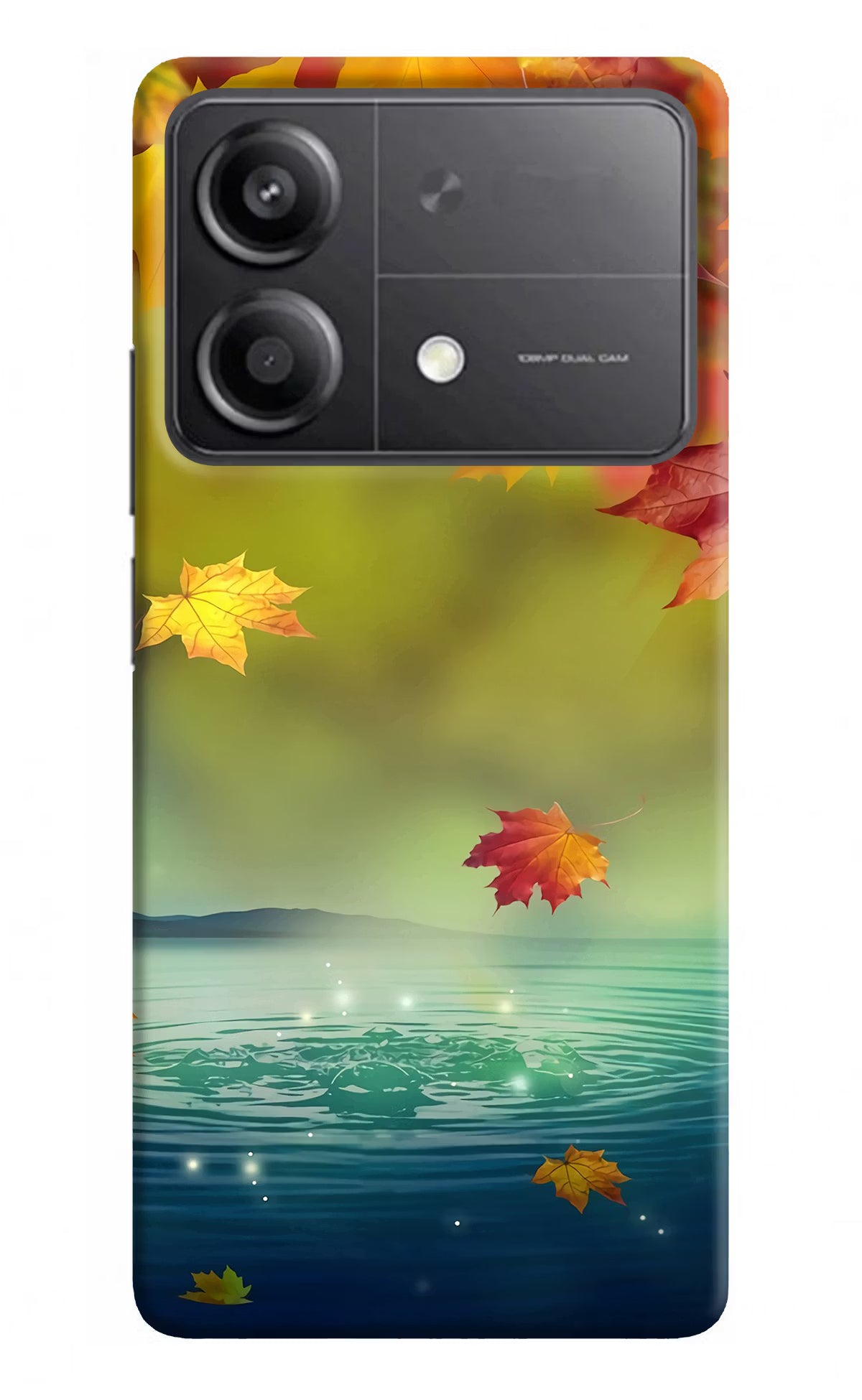 Flowers Poco X6 Neo Back Cover