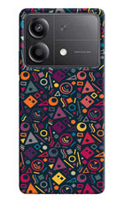 Geometric Abstract Poco X6 Neo Back Cover