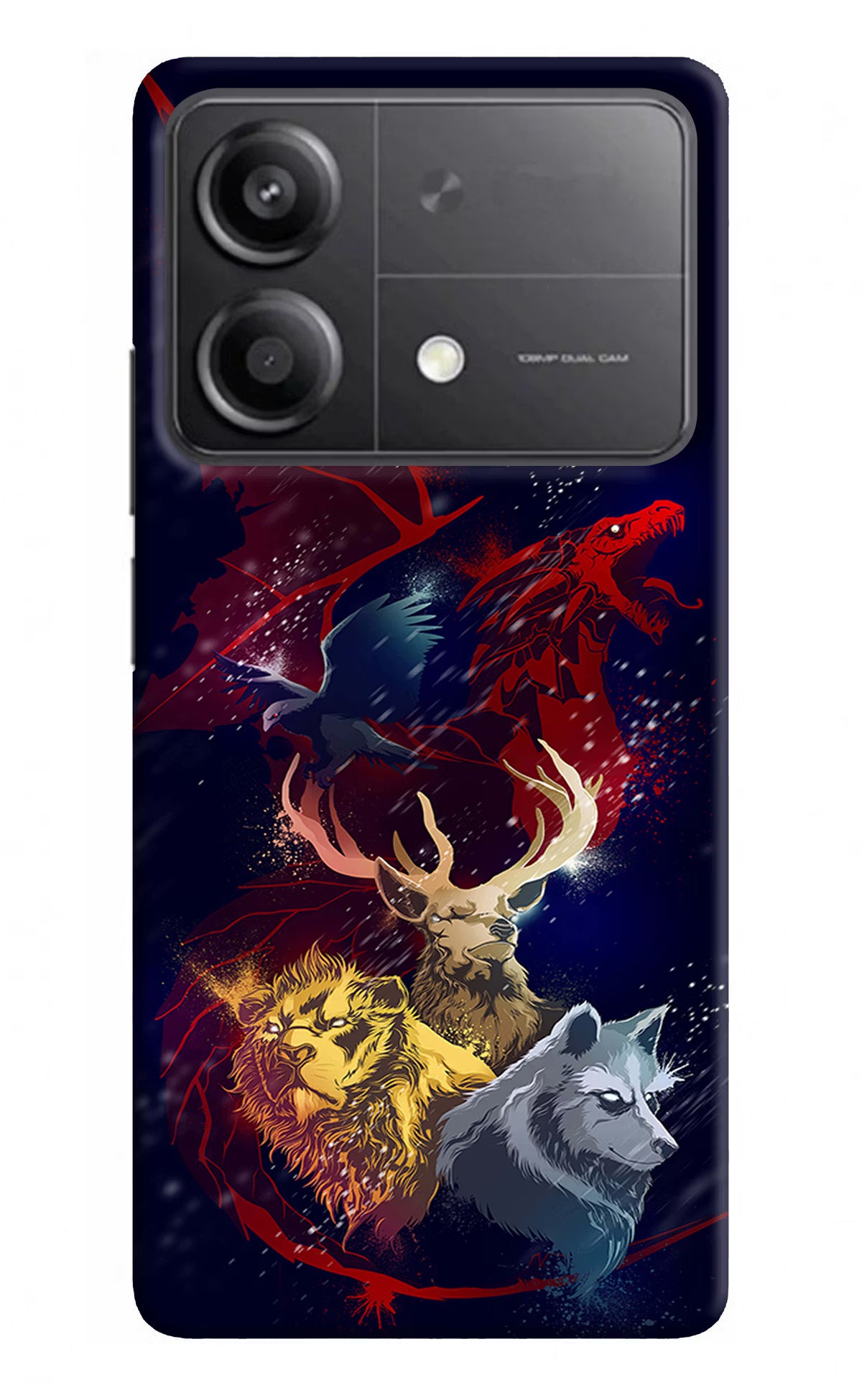 Game Of Thrones Poco X6 Neo Back Cover
