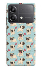 Pug Dog Poco X6 Neo Back Cover