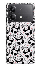Cute Panda Poco X6 Neo Back Cover