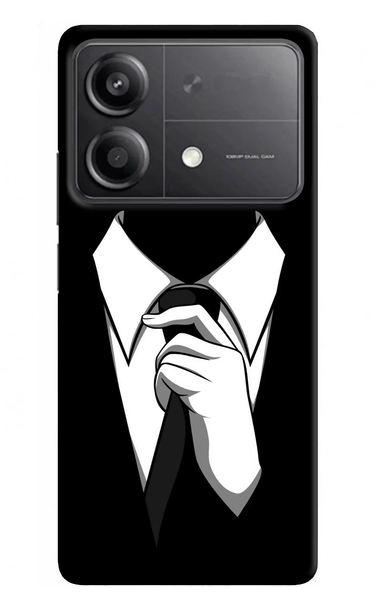 Black Tie Poco X6 Neo Back Cover