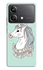 Unicorn Wallpaper Poco X6 Neo Back Cover
