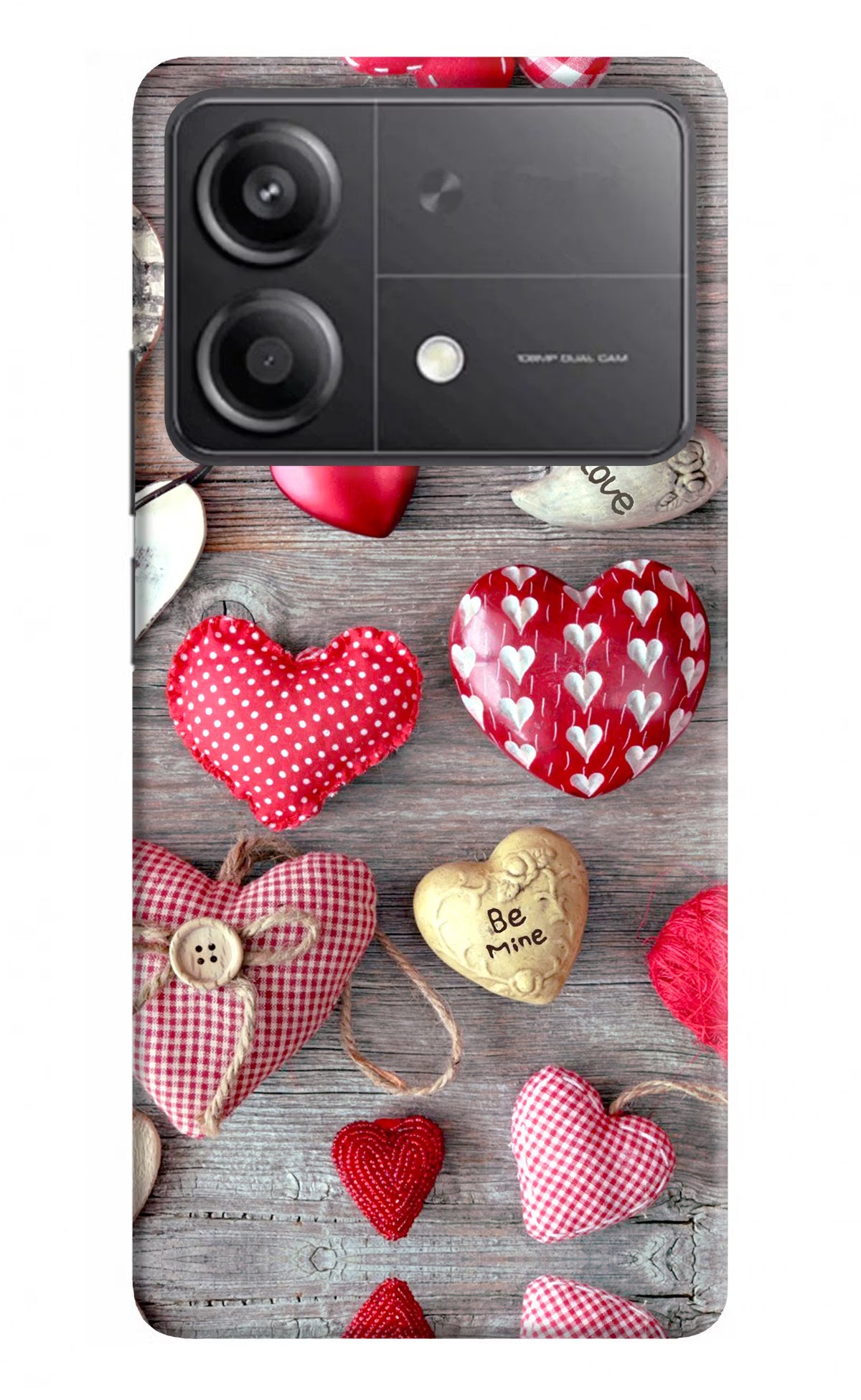 Love Wallpaper Poco X6 Neo Back Cover