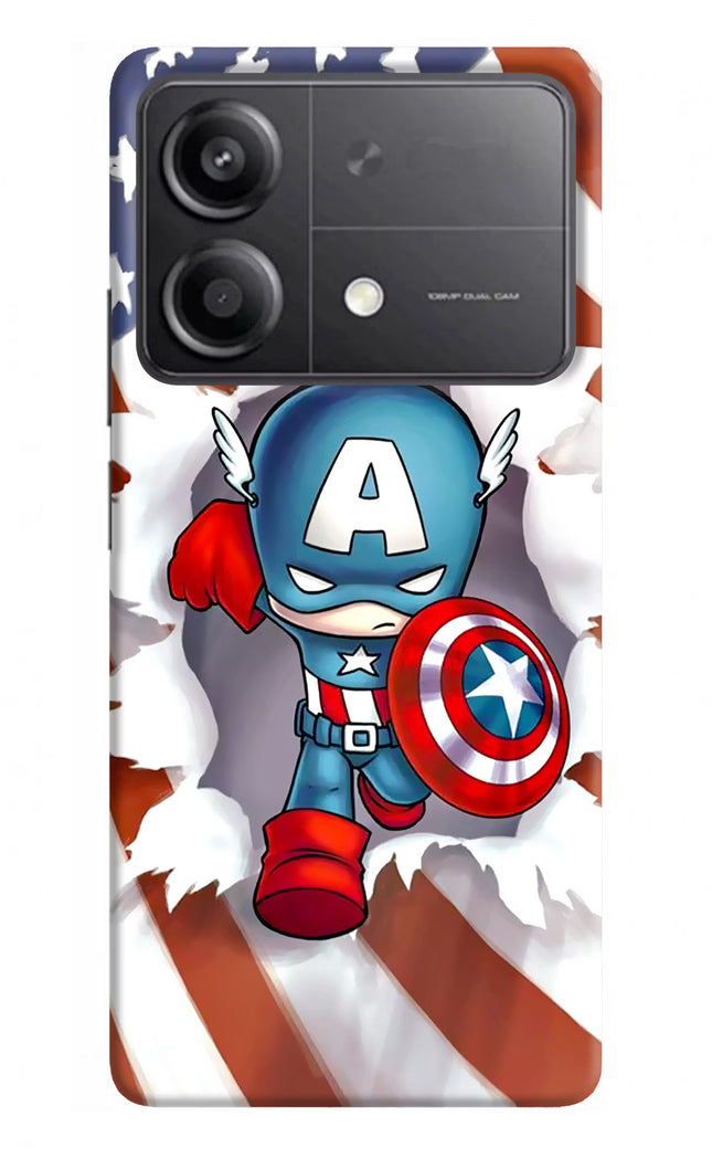 Captain America Poco X6 Neo Back Cover