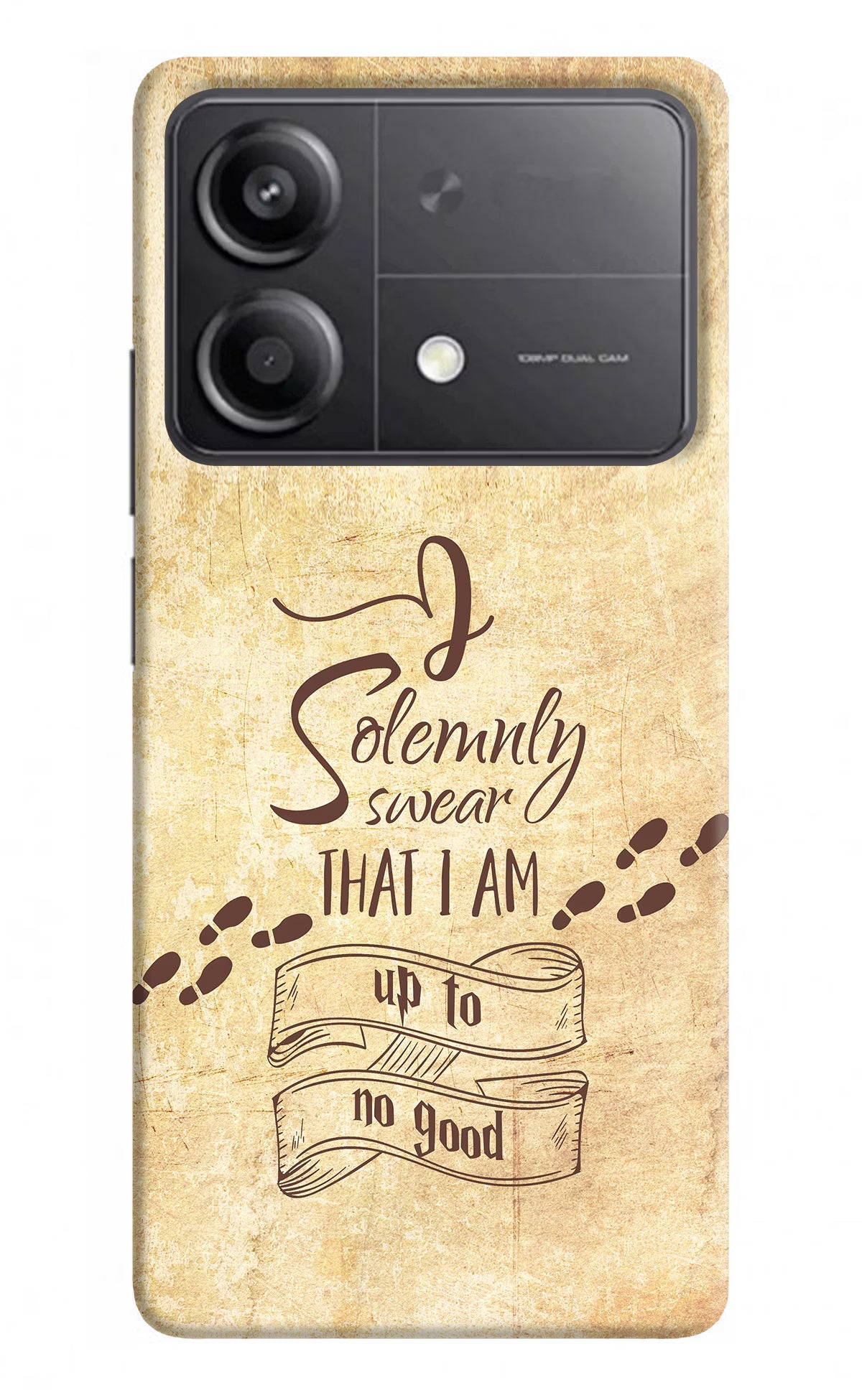 I Solemnly swear that i up to no good Poco X6 Neo Back Cover