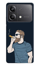 Smoking Poco X6 Neo Back Cover