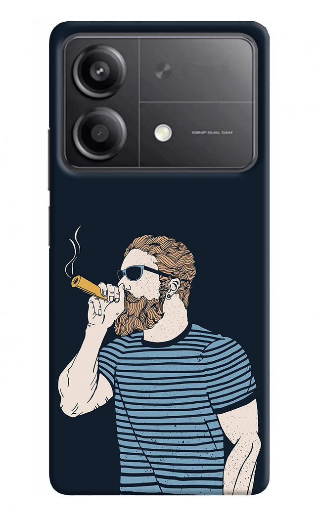 Smoking Poco X6 Neo Back Cover