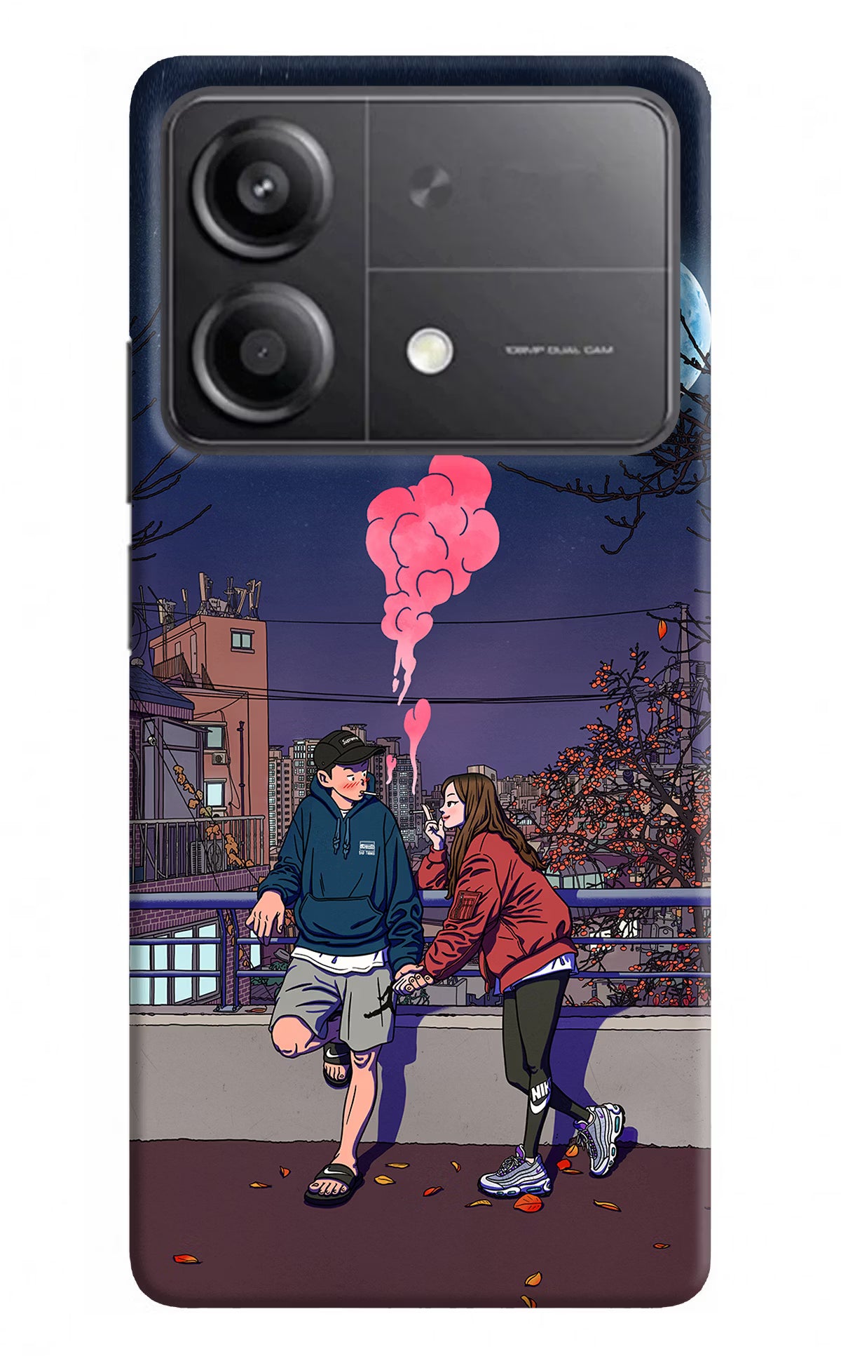 Chilling Couple Poco X6 Neo Back Cover