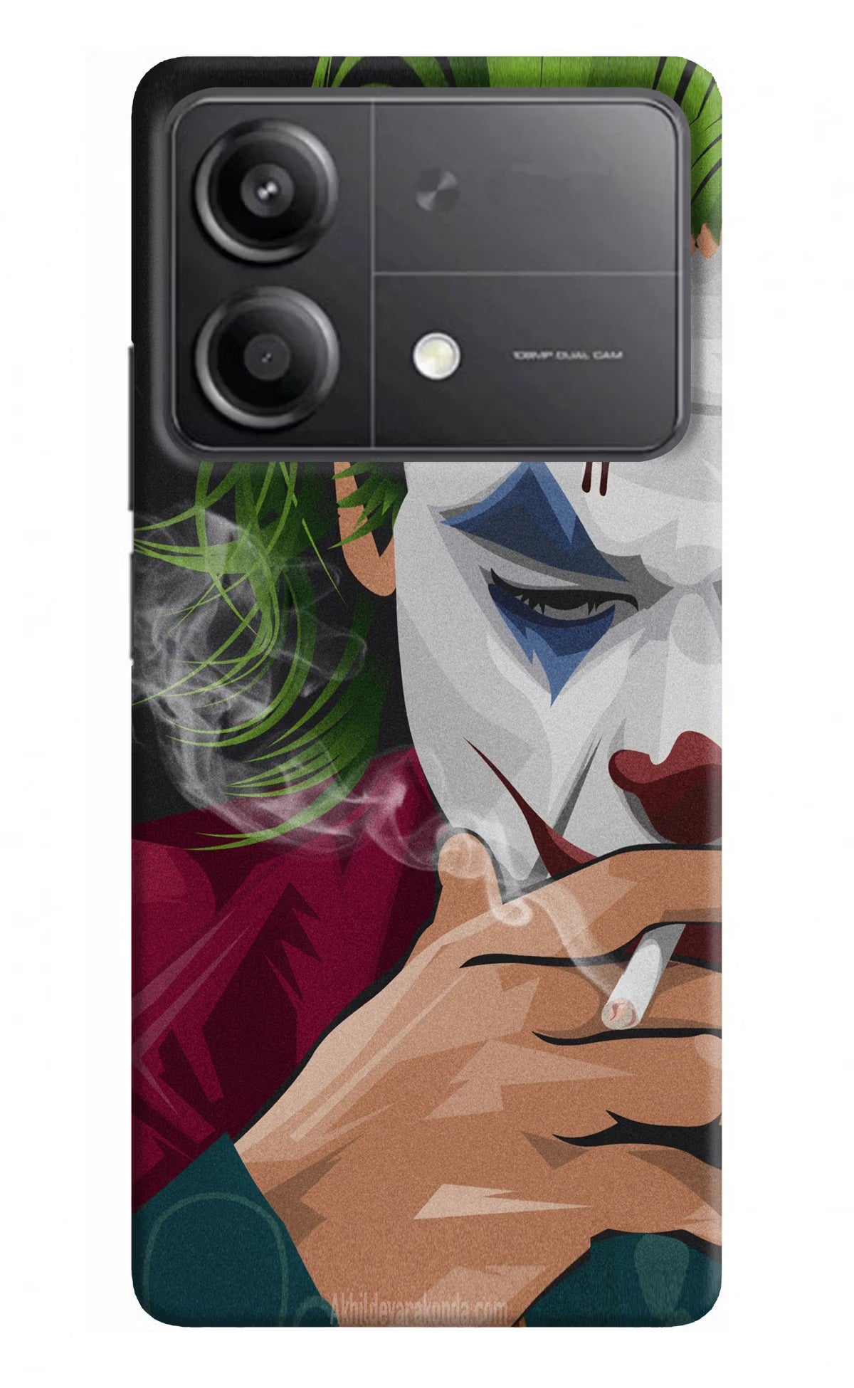 Joker Smoking Poco X6 Neo Back Cover