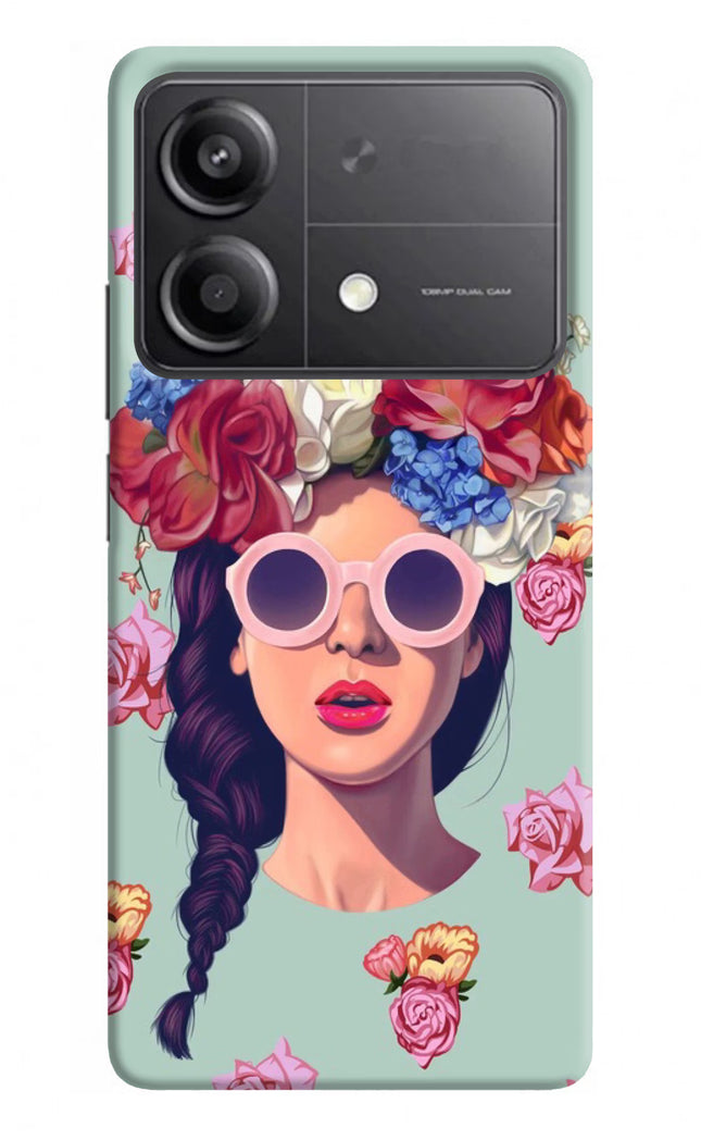 Pretty Girl Poco X6 Neo Back Cover