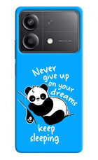 Keep Sleeping Poco X6 Neo Back Cover