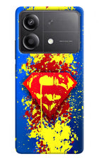 Superman logo Poco X6 Neo Back Cover