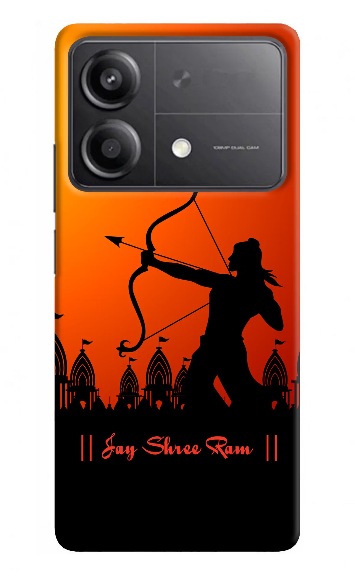 Lord Ram - 4 Poco X6 Neo Back Cover
