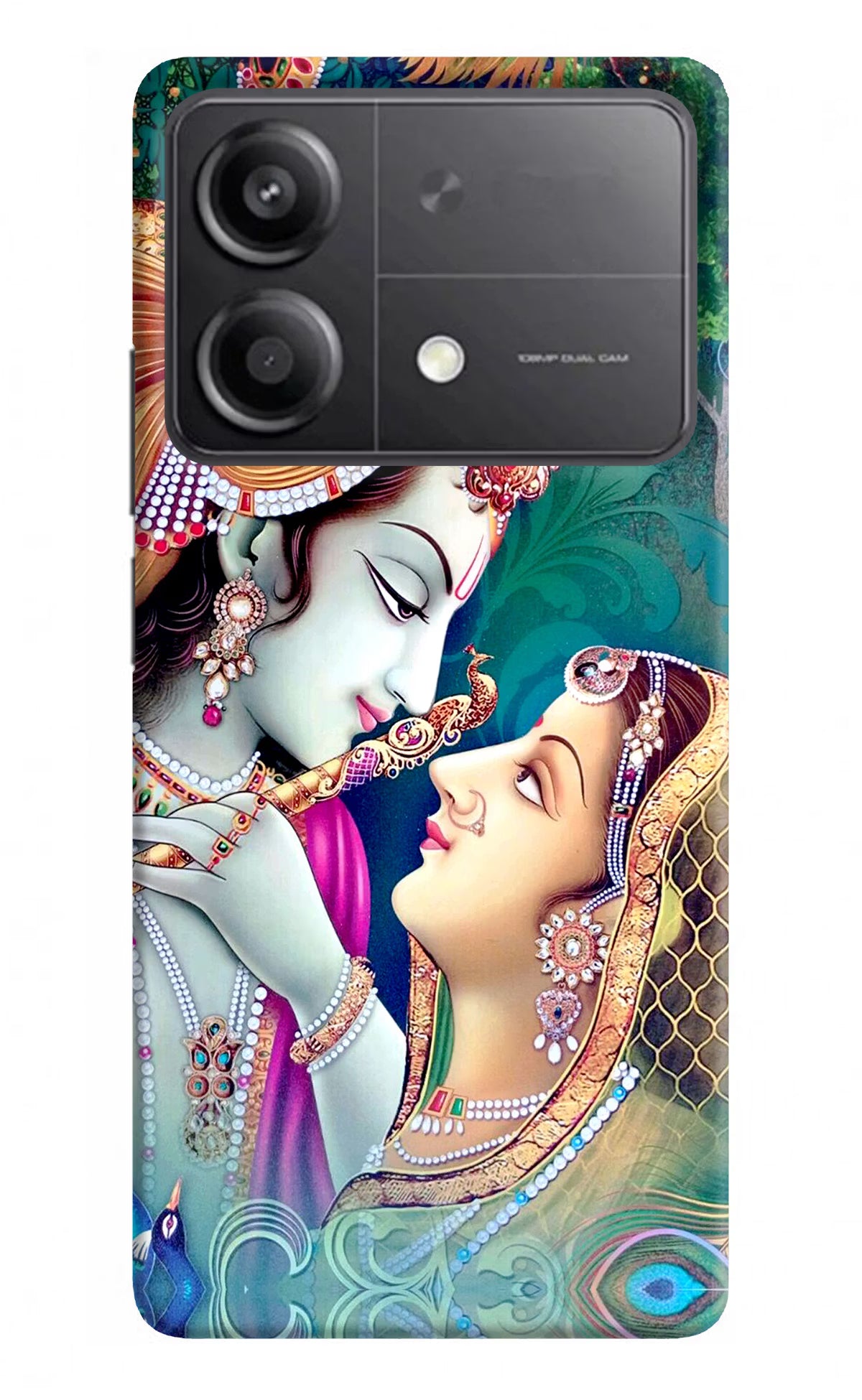 Lord Radha Krishna Poco X6 Neo Back Cover