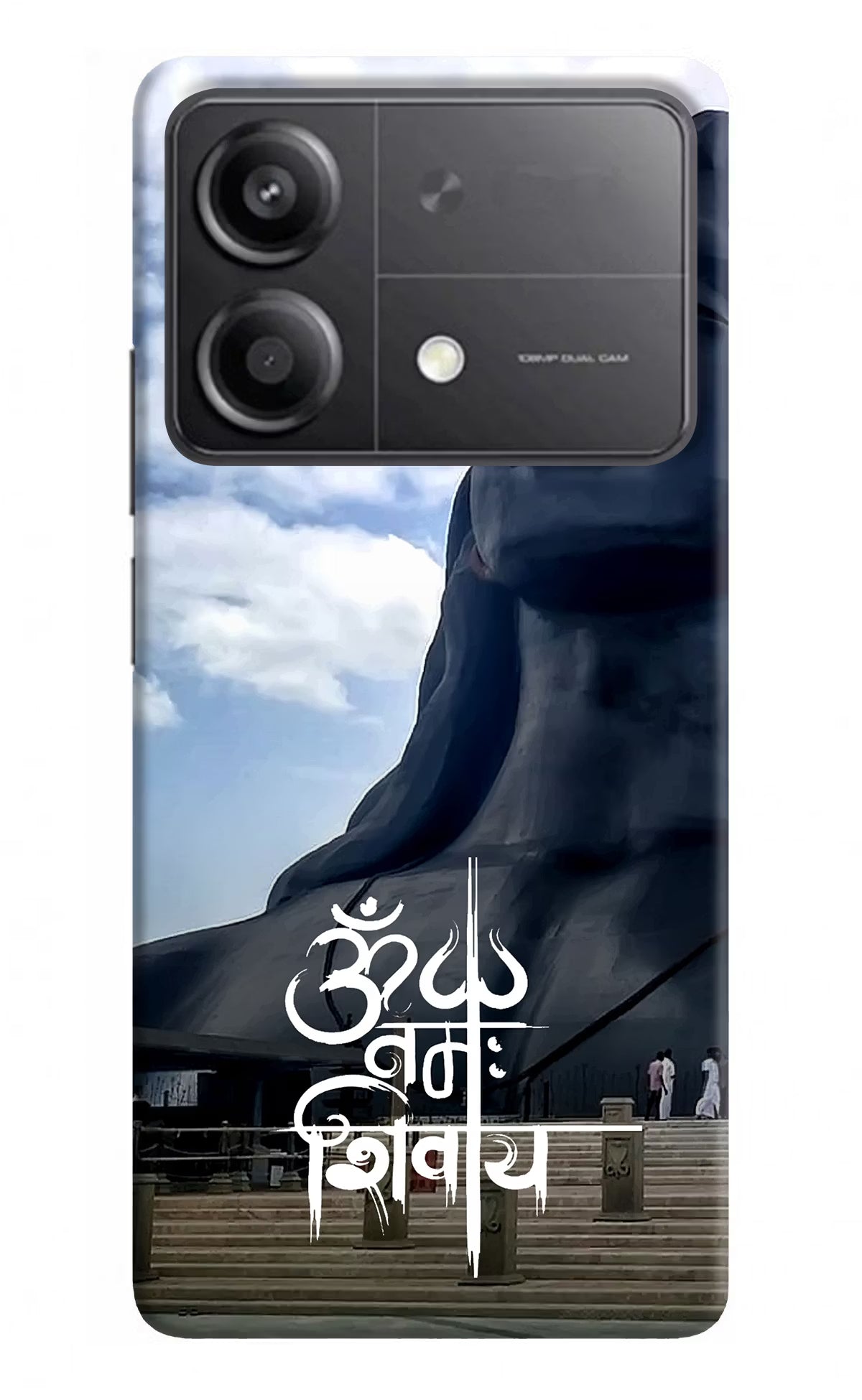 Om Namah Shivay Poco X6 Neo Back Cover