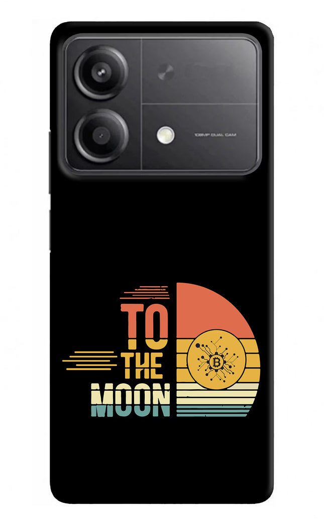 To the Moon Poco X6 Neo Back Cover