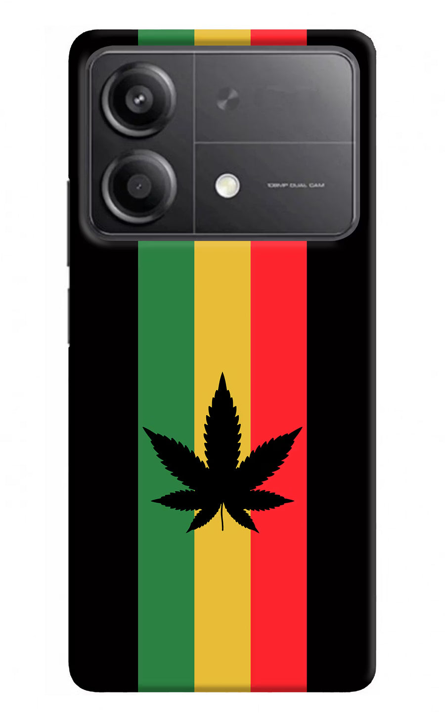 Weed Flag Poco X6 Neo Back Cover, Hard case