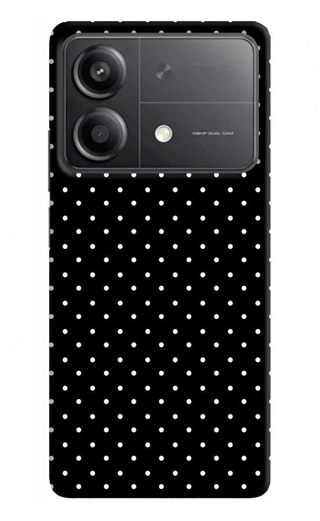 White Dots Poco X6 Neo Back Cover