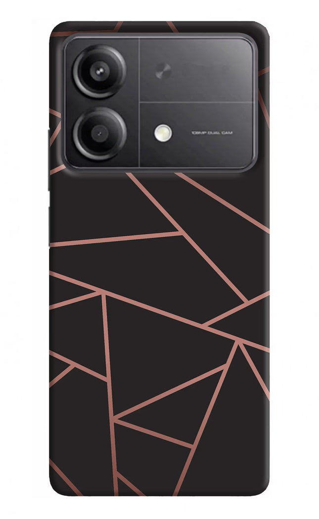 Geometric Pattern Poco X6 Neo Back Cover