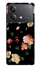 Flowers Poco X6 Neo Back Cover