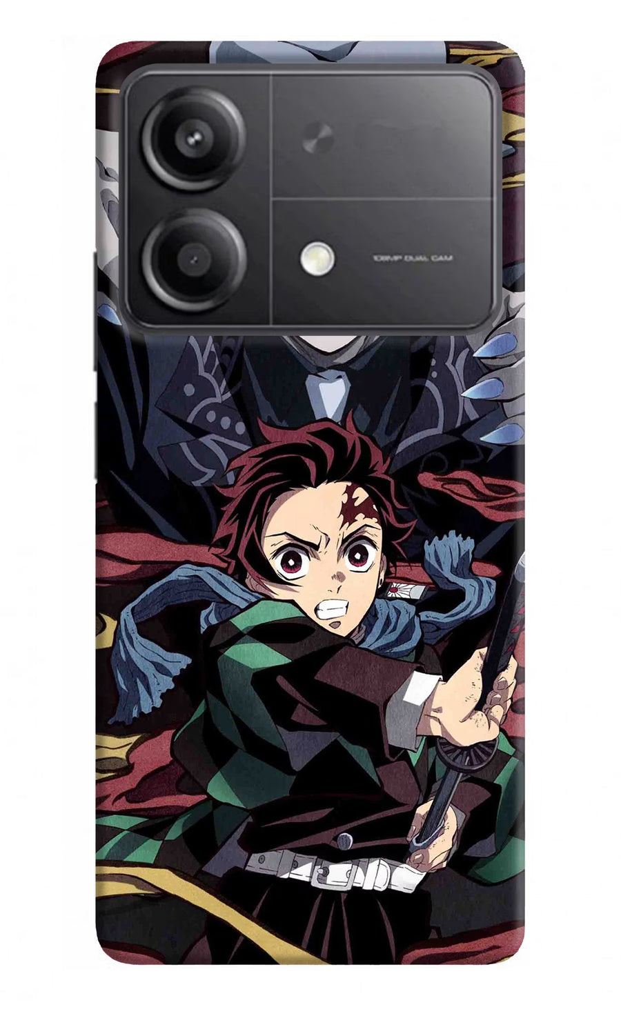 Demon Slayer Poco X6 Neo Back Cover, Hard case
