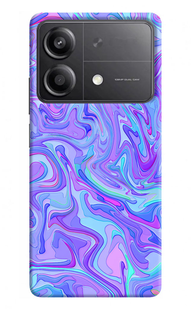 Glitter Poco X6 Neo Back Cover